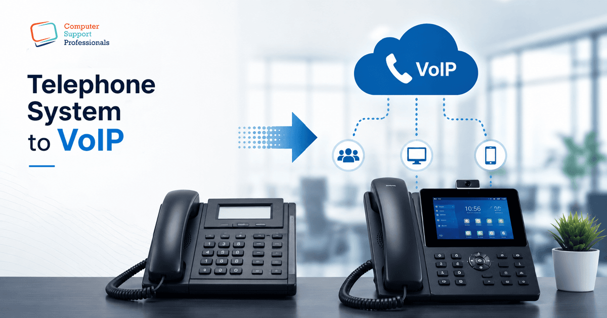 Telephone System to VoIP migration guide