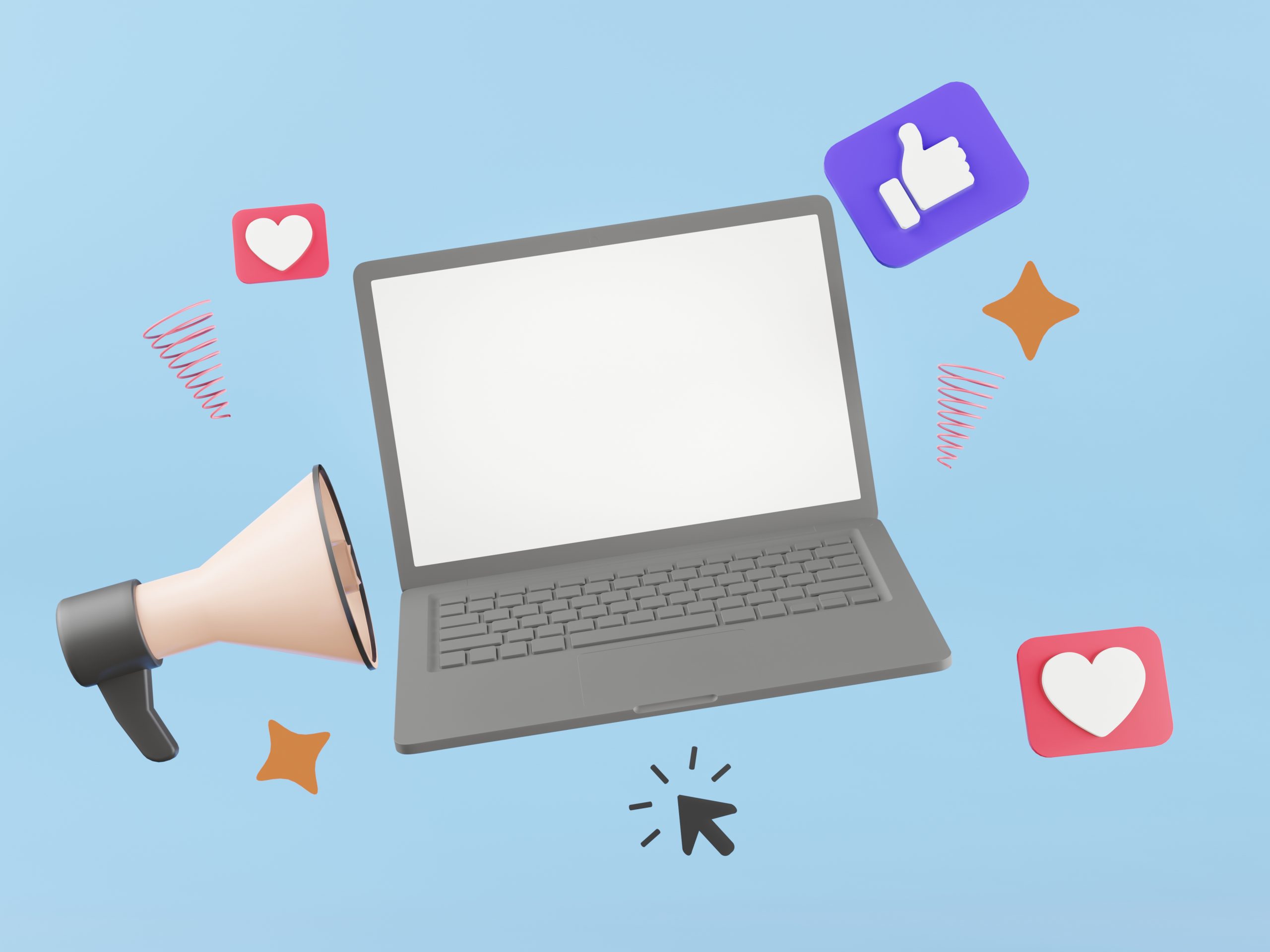 The laptop is used for business communication over the internet. image for business communication over the internet.