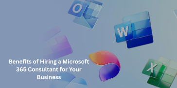 Microsoft 365 Consultant guiding a business team with Office 365 solutions