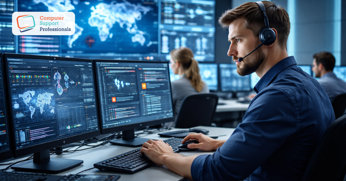 Managed security service provider monitoring business networks to prevent cyber threats