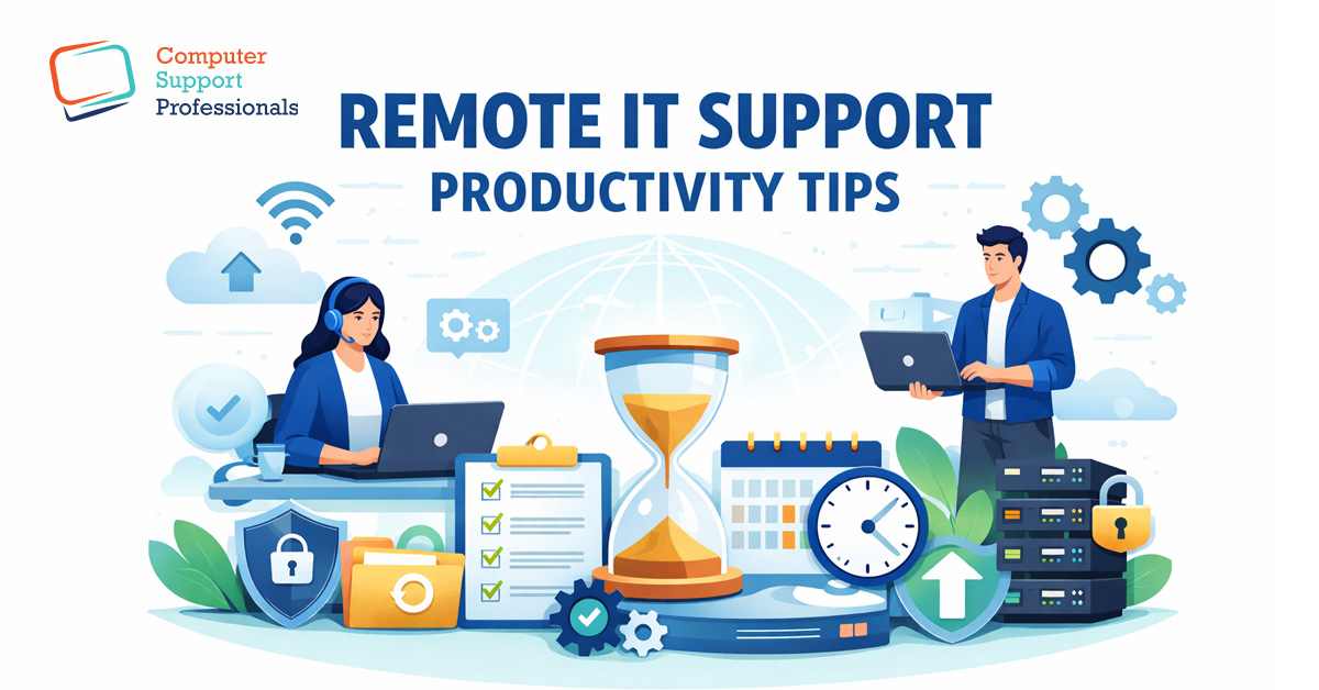 Remote IT Support Sydney helping professionals solve computer and network issues while working remotely