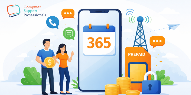 Cheapest 365 day prepaid mobile plans for users