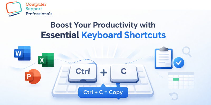 Keyboard Shortcuts for Microsoft productivity