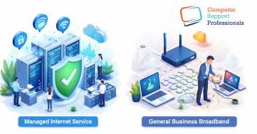 Managed internet service vs business broadband network