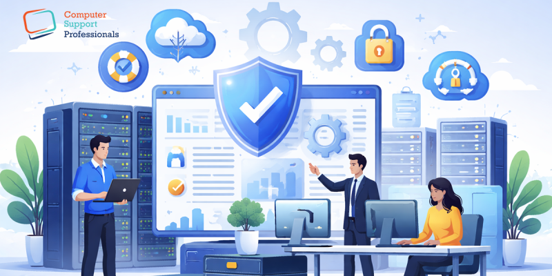 MSP Perth IT services with secure systems