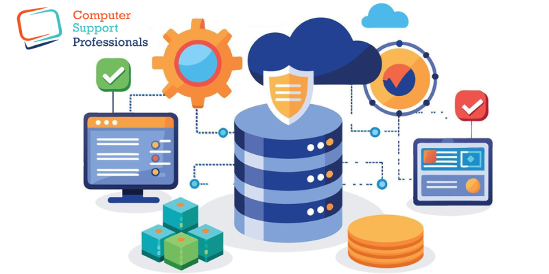 Data Server Manager system for secure database controls