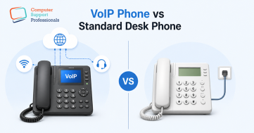 VoIP phone vs desk phone comparison