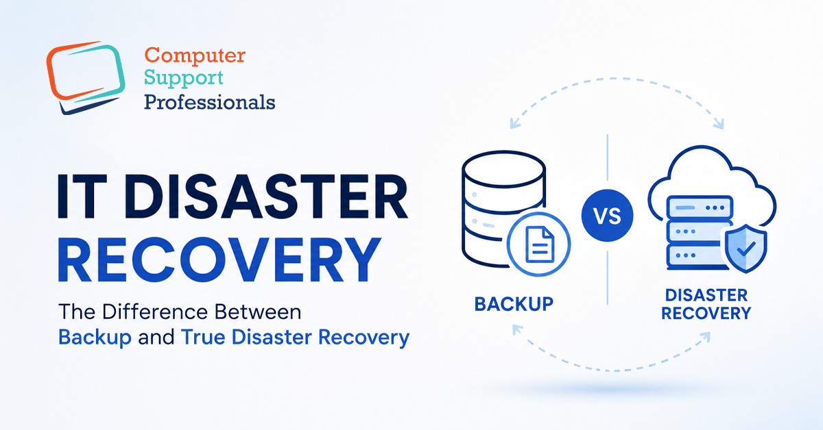 IT disaster recovery and backup system comparison